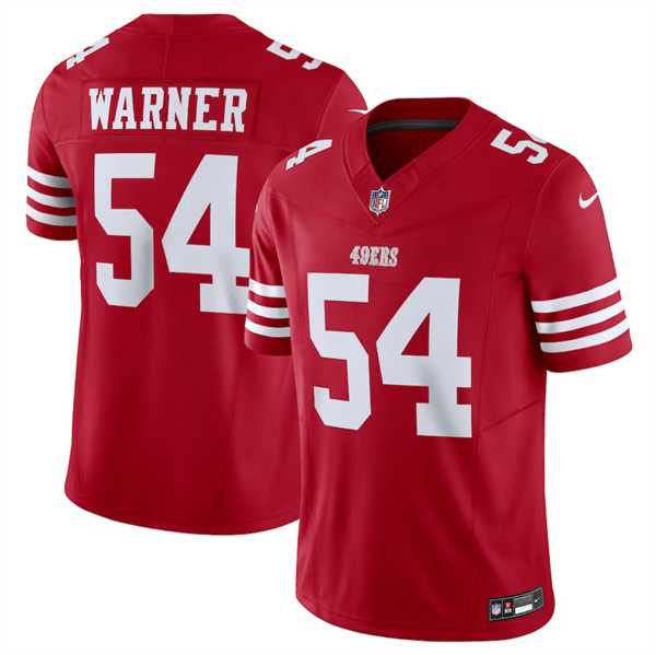 Men & Women & Youth San Francisco 49ers #54 Fred Warner Red 2023 F.U.S.E. Vapor Untouchable Limited Stitched Football Jersey